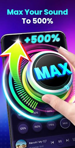 vloume Bosster -Sound Booster max sound screen